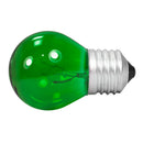 Foco Adir bola 7 watts verde incandescente - La nueva eléctrica