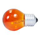 Foco Adir bola 7 watts ámbar incandescente - La nueva eléctrica