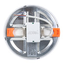 Empotrado Adir LED redondo 12W blanco frío base ajustable - La nueva eléctrica
