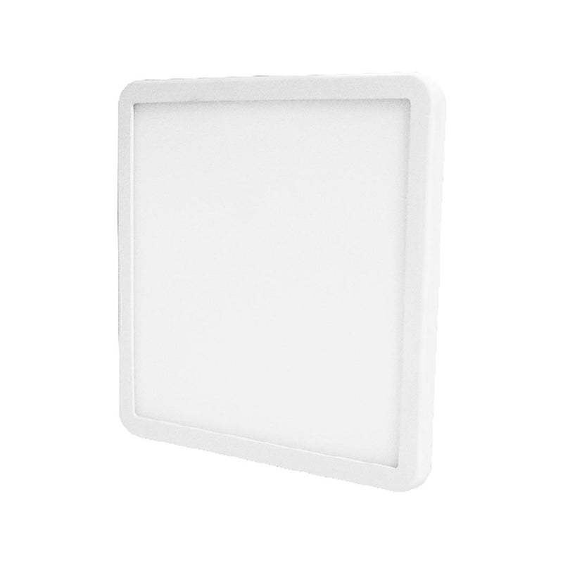 Empotrado Adir led cuadrado 9w cálido base ajustable