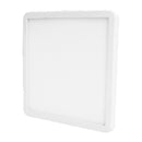 Empotrado Adir led cuadrado 24w frío base ajustable