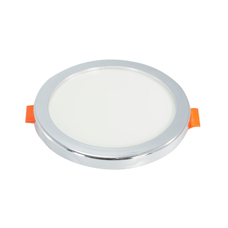 Empotrado Adir led 9w ajustable cromo redondo frío