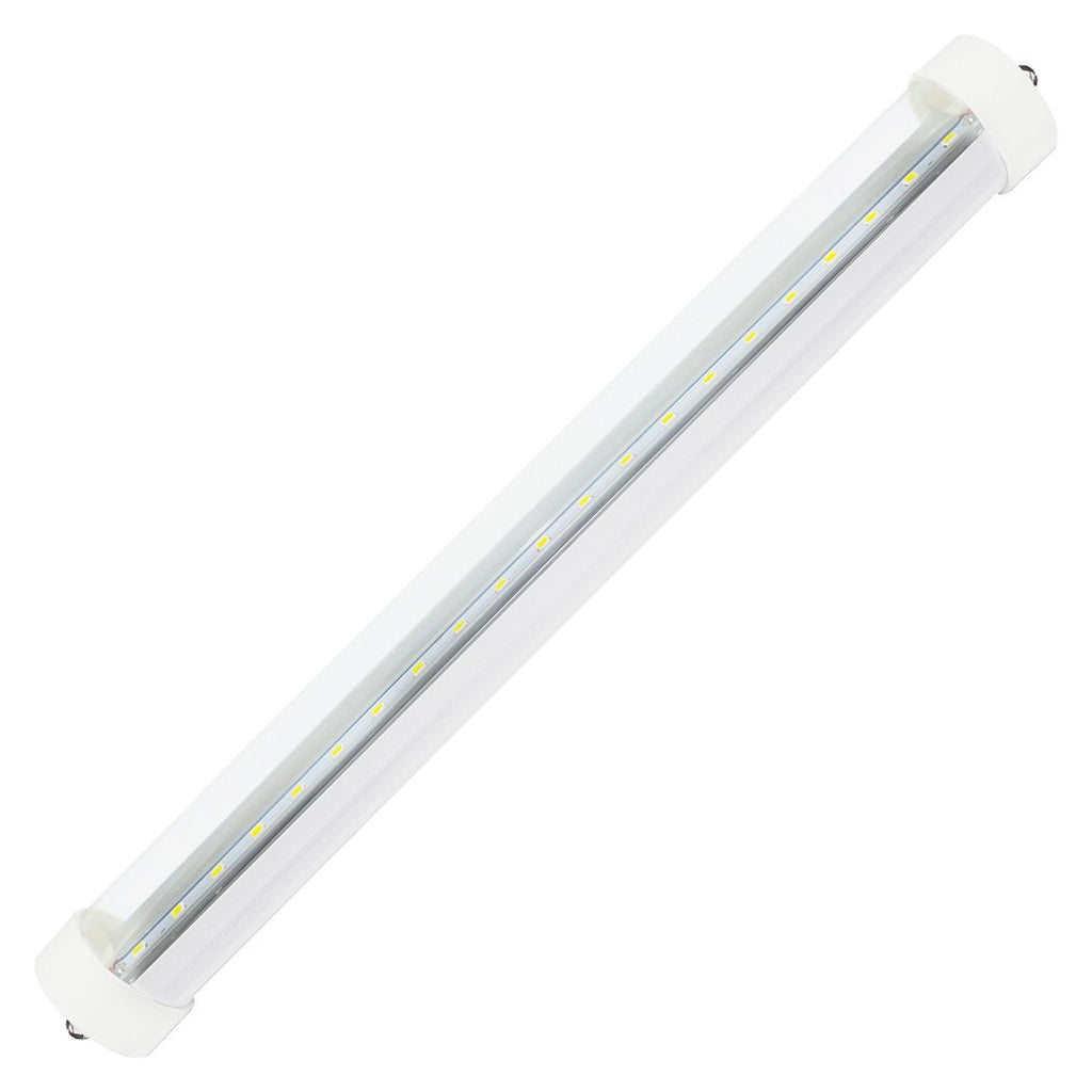 Tubo Led Tipo Regleta Transparente T8 Conexion a 1 Polo