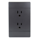 Placa Huh Oxford contacto dúplex - La nueva eléctrica