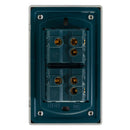 Placa HUH aluminio 2 apagadores escalera - La nueva eléctrica