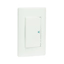 Placa Lucek c/1 apagador sencillo blanco