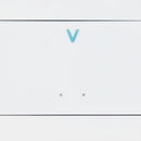 Placa Lucek con 1 apagador escalera blanco - La nueva eléctrica