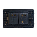 Placa Lucek con apagador sencillo y escalera blanco - La nueva eléctrica