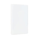 Placa Lucek ciega blanca