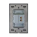 Placa Lucek colors apagador sencillo negro - La nueva eléctrica