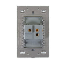 Placa Lucek crystal apagador escalera crystal/blanco - La nueva eléctrica