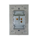 Placa Lucek 1 apagador de escalera de 3 módulos cristal espejo - La nueva eléctrica