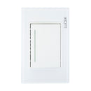 Placa Lucek colors apagador escalera blanco - La nueva eléctrica