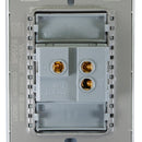 Placa Lucek metal 1 apagador escalera plata - La nueva eléctrica