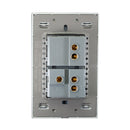 Placa Lucek 1 apagador sencillo y 1 de escalera de 15 módulos - La nueva eléctrica