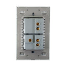 Placa Lucek colors apagador sencillo/escalera negro - La nueva eléctrica