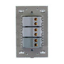 Placa Lucek colors c/3 apagadores sencillo blanco - La nueva eléctrica