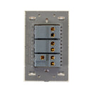 Placa Lucek colors c/2 apagadores sencillos y escalera hueso - La nueva eléctrica