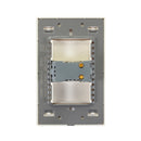 Placa Lucek crystal dimmer dorado/marfil - La nueva eléctrica