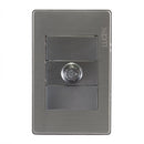 Placa Lucek metal dimmer anonizado - La nueva eléctrica