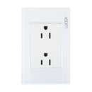 Placa Lucek Colors contacto dúplex blanco - La nueva eléctrica