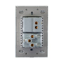 Placa Lucek colors apagador y contacto negro - La nueva eléctrica