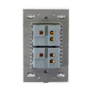 Placa Lucek Colors c/2 apagadores escalera blanco - La nueva eléctrica