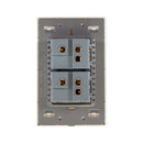 Placa Lucek Colors c/2 apagadores escalera hueso - La nueva eléctrica