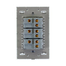 Placa Lucek Colors c/3 apagadores escalera blanco - La nueva eléctrica