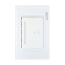 Placa Lucek Colors botón timbre blanco - La nueva eléctrica