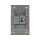 Placa Lucek Colors botón timbre hueso - La nueva eléctrica