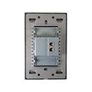 Placa Lucek Colors botón timbre negro - La nueva eléctrica