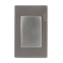 Placa Lucek Metal botón timbre plata - La nueva eléctrica