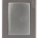 Placa Lucek Metal botón timbre plata - La nueva eléctrica