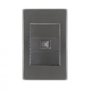 Placa Lucek Metálica anodizado jack RJ45 - La nueva eléctrica