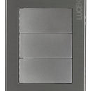 Placa Lucek Metálica ciega plateada - La nueva eléctrica