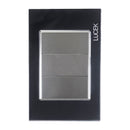 Placa Lucek ciega cristal espejo negro - La nueva eléctrica