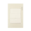 Placa Lucek Colors ciega hueso - La nueva eléctrica