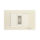 Placa Lucek Colors zumbador hueso - La nueva eléctrica