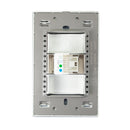 Placa Lucek Colors toma telefónica negro - La nueva eléctrica