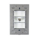 Placa Lucek toma de televisión cristal espejo negro - La nueva eléctrica