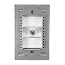 Placa Lucek toma de televisión cristal espejo negro - La nueva eléctrica