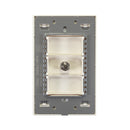 Placa Lucek Colors toma coaxial hueso - La nueva eléctrica