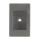 Placa Lucek Metálica módulo TV anodizado - La nueva eléctrica