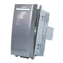 Apagador Lucek Colors 4 vías 1 módulo anodizado - La nueva eléctrica