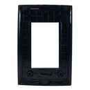 Placa Leviton Cien 3 módulos negro mate - La nueva eléctrica