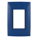 Placa Leviton Cien 3 módulos azul mate - La nueva eléctrica