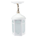 Farol Eco casita colgante blanco - La nueva eléctrica