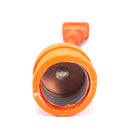 Extensión económica corta uso rudo 10 cms con soquetnaranja - La nueva eléctrica