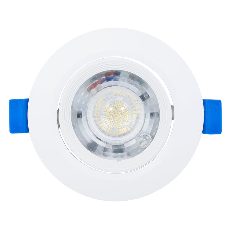 GLOGLOW Mini foco empotrable, mini foco empotrable LED estable, altamente  translúcido, disipación de calor de 3 W para gabinete de exhibición para